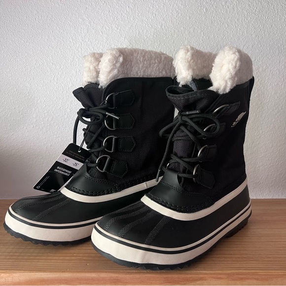 Sorel Women’s Carnival Boot Size 6 Waterproof Black - Picture 2 of 7